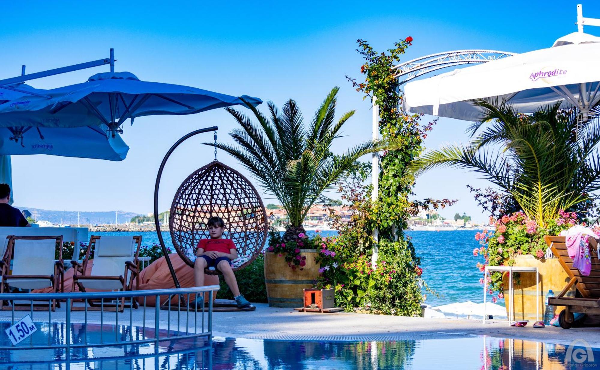 Aphrodite Beach Hotel Nesebar Exterior photo