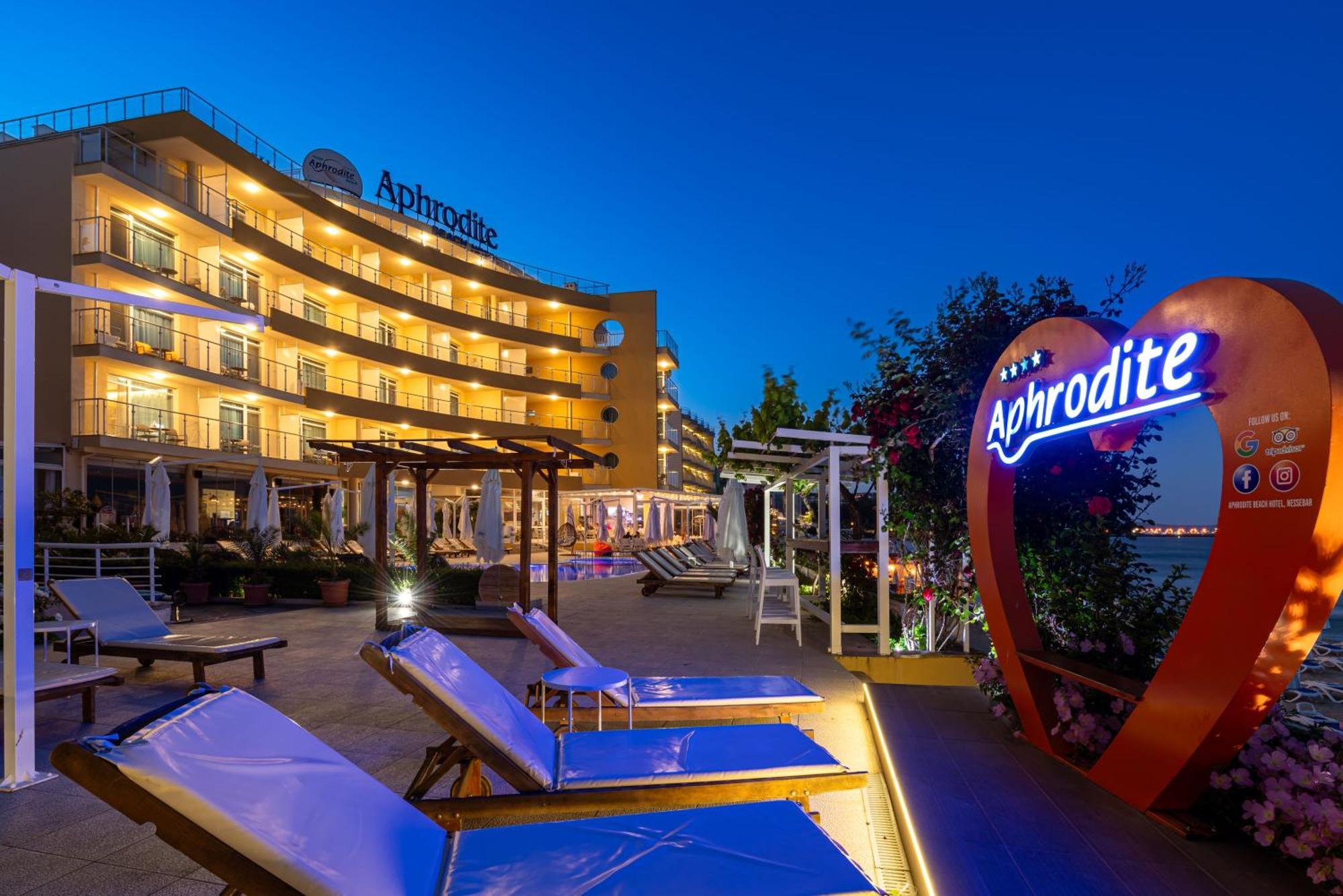 Aphrodite Beach Hotel Nesebar Exterior photo