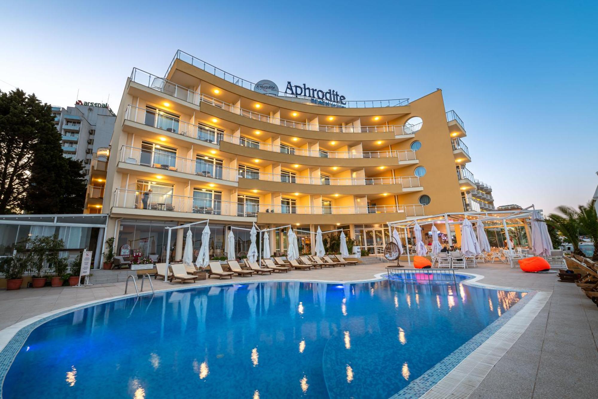 Aphrodite Beach Hotel Nesebar Exterior photo